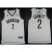 Brooklyn Nets 2 Kevin Garnett White Revolution 30 Swingman NBA Jerseys Cheap