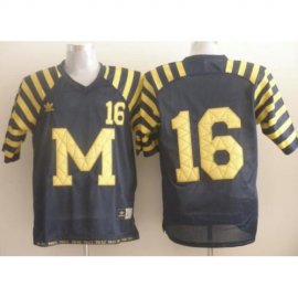 Michigan Wolverines 16 Denard Robinson Under The Lights College Football Jersey