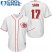 Cincinnati Reds #17 Chris Sabo White Cool Base Stitched Youth MLB Jersey
