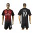 AC Milan #19 Niang Home Soccer Club Jersey