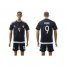 Argentina #9 Higuain Away Soccer Country Jersey