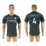 Chelsea #4 Fabregas Black Soccer Club Jersey