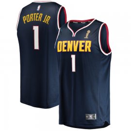 Michael Porter Jr. Denver Nuggets Fanatics Branded Youth Navy 2023 NBA Finals Champions Fast Break Player Jersey – Icon Edition