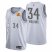 Oklahoma City Oklahoma City Thunder #34 Kenrich Williams Mens Nike Gray 2021/22 Swingman NBA Jersey – City Edition Mens