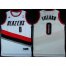 Portland Trail Blazers 0 Damian Lillard White Revolution 30 Swingman NBA Jersey Cheap