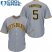 Pittsburgh Pirates #5 Josh Harrison Grey Cool Base Stitched Youth MLB Jersey