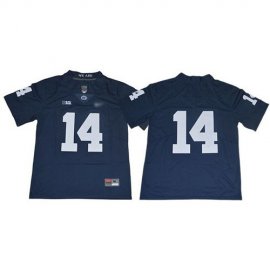 Nittany Lions #14 Navy Blue Limited Stitched College Jersey