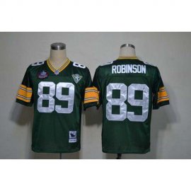 Mitchell And Ness Green Bay Packers #89 Dave Robinson Green Throwback Stitched NFL Jersey