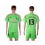 Manchester United #13 Lindegaard Green Soccer Club Jersey