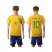 Brazil #10 Neymar Jr Home Soccer Country Jersey