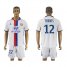 Lyon #12 Thomis Home Soccer Club Jersey