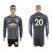 Manchester United #20 S.Romero Black Long Sleeves Soccer Club Jersey