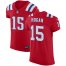 Nike New England Patriots #15 Chris Hogan Red Alternate Mens Stitched NFL Vapor Untouchable Elite Jersey