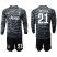 Juventus #21 Pinsoglio Black Goalkeeper Long Sleeves Soccer Club Jersey