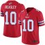 Nike Buffalo Bills #10 Cole Beasley Red Mens Stitched NFL Limited Rush Jersey
