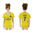 Womens Paris Saint-Germain #7 Lucas Away Soccer Club Jersey
