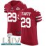 Nike San Francisco 49ers #29 Jaquiski Tartt Red Super Bowl LIV 2020 Team Color Mens Stitched NFL Vapor Untouchable Elite Jersey
