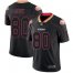 Nike San Francisco 49ers #80 Jerry Rice Lights Out Black Mens Stitched NFL Limited Rush Jersey