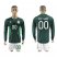 Mexico Personalized Home Long Sleeves Soccer Country Jersey