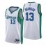 Dallas Dallas Mavericks #13 Jalen Brunson Mens Nike White 2021/22 Swingman NBA Jersey – City Edition Mens