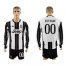 Juventus Personalized Home Long Sleeves Soccer Club Jersey