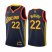 Nike Golden State Warriors #22 Andrew Wiggins Navy Swingman 2022 NBA Finals City Edition Jersey Mens