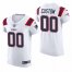 New England Patriots Custom Nike Mens White Team Color Mens Stitched NFL 2020 Vapor Untouchable Elite Jersey