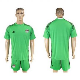 Egypt Blank Green Goalkeeper Soccer Country Jersey