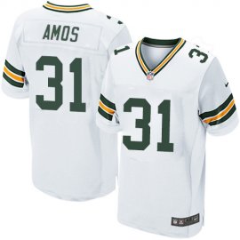Nike Green Bay Packers #31 Adrian Amos White Mens Stitched NFL Elite Jersey