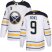Adidas Buffalo Sabres #9 Jack Eichel White Road Authentic Youth Stitched NHL Jersey