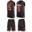 Nike Cleveland Browns #5 Case Keenum Brown Team Color Mens Stitched NFL Limited Tank Top Suit Jersey