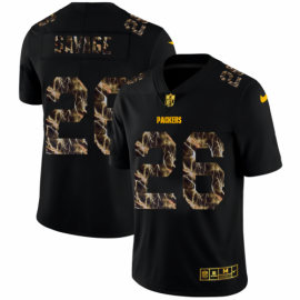 Green Bay Packers #26 Darnell Savage Jr. Mens Black Nike Flocked Lightning Vapor Limited NFL Jersey