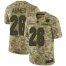 Nike Miami Dolphins #26 Salvon Ahmed Camo Mens Stitched NFL Limited 2018 Salute To Service Jersey
