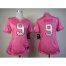 Nike New Orleans Saints #9 Drew Brees Pink Womens Be Luvd Stitched NFL Elite Jersey