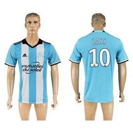 Marseille #10 Lass Sec Away Soccer Club Jersey