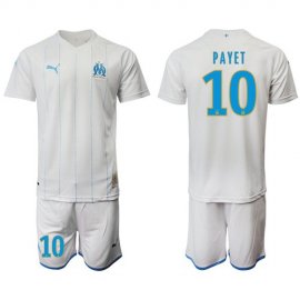Marseille #10 Payet Home Soccer Club Jersey