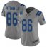 Nike Indianapolis Colts #86 Michael Pittman Jr. Gray Womens Stitched NFL Limited Inverted Legend Jersey