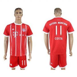 Bayern Munchen #11 Costa Home Soccer Club Jersey