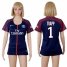 Womens Paris Saint-Germain #1 Trapp Home Soccer Club Jersey