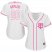 Minnesota Twins #26 Max Kepler White/Pink Fashion Womens Stitched MLB Jersey