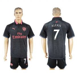 Arsenal #7 Alexis Sec Away Soccer Club Jersey