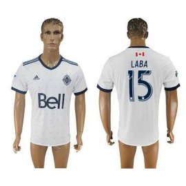 Vancouver Whitecaps FC #15 Laba Home Soccer Club Jersey