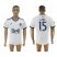 Vancouver Whitecaps FC #15 Laba Home Soccer Club Jersey