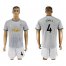 Manchester United #4 Jones Sec Away Soccer Club Jersey