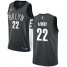 Mens Nike Brooklyn Nets #22 Caris LeVert Gray NBA Swingman Statement Edition Jersey