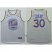 Warriors #30 Stephen Curry Grey Fashion Stitched NBA Jersey