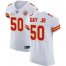 Nike Kansas City Chiefs #50 Willie Gay Jr. White Mens Super Bowl LV Bound Stitched NFL New Elite Jersey