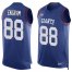 Nike New York Giants #88 Evan Engram Royal Blue Team Color Mens Stitched NFL Limited Tank Top Jersey