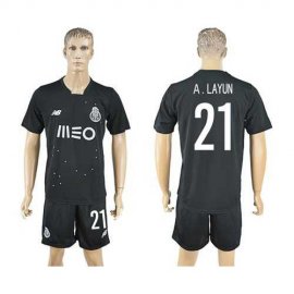 Oporto #21 A.Layun Away Soccer Club Jersey