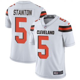 Nike Cleveland Browns #5 Drew Stanton White Mens Stitched NFL Vapor Untouchable Limited Jersey